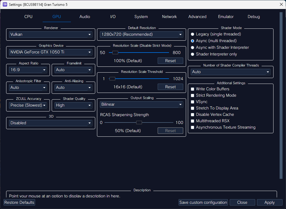 RPCS3 Latest Build】 Gran Turismo 5 l 2022 Updated Settings l